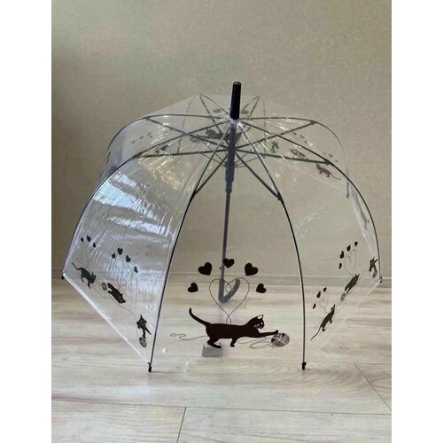 Зонт-трость ФАБРИКА ЗОНТ, бесцветный