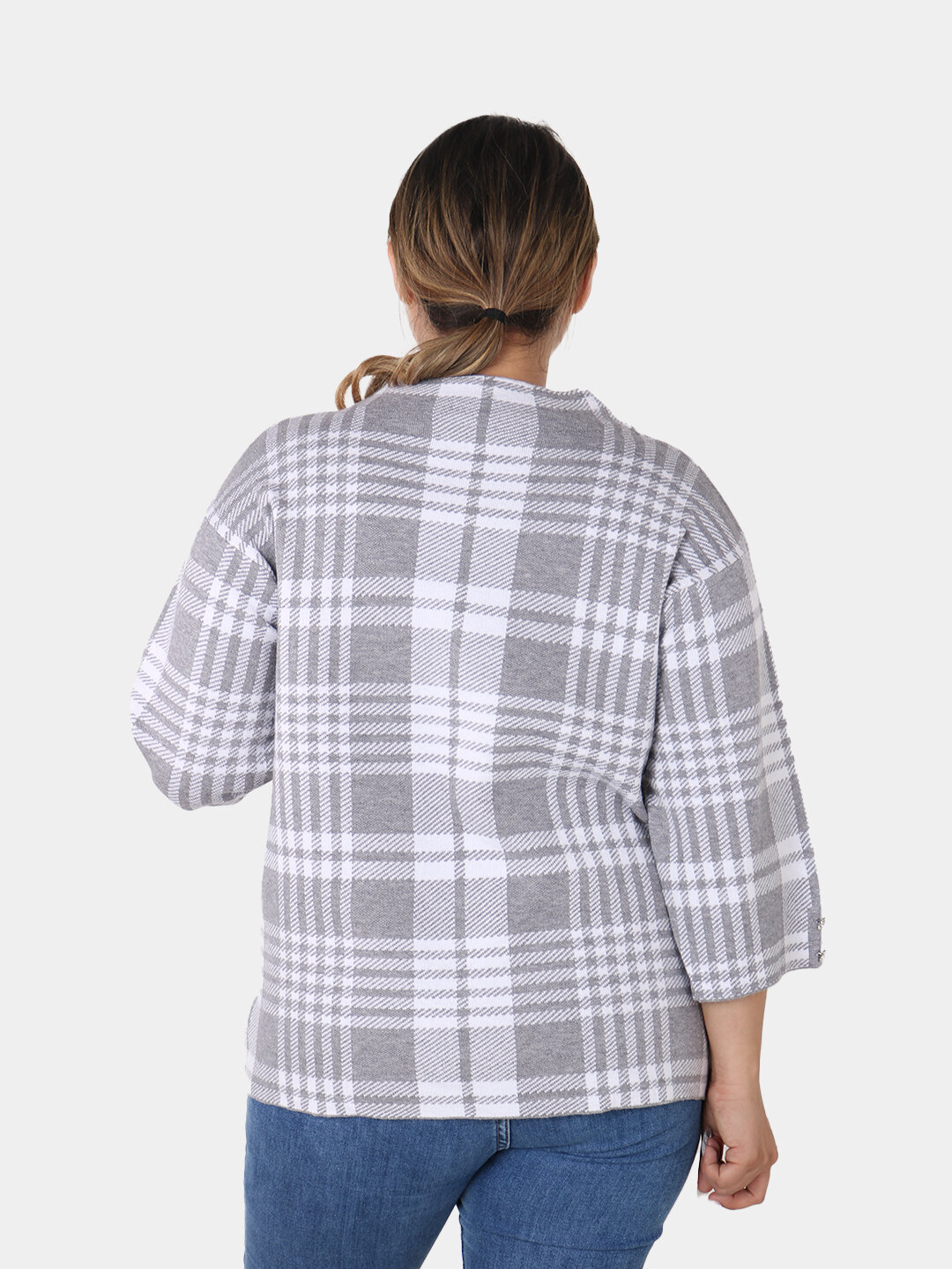 Свитер размер One Size, , серый — фото 1