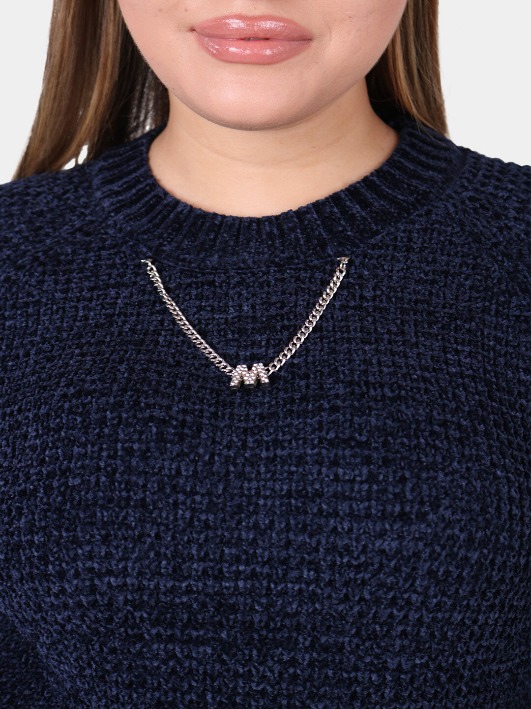 Джемпер , размер One Size, темно-синий — фото 1