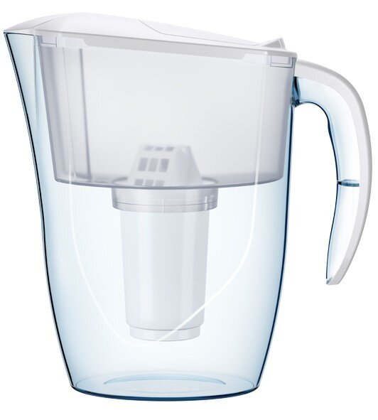 Аквафор Смайл - легкий и компактный фильтр кувшин на 2.9 литров воды - белый — фото 1