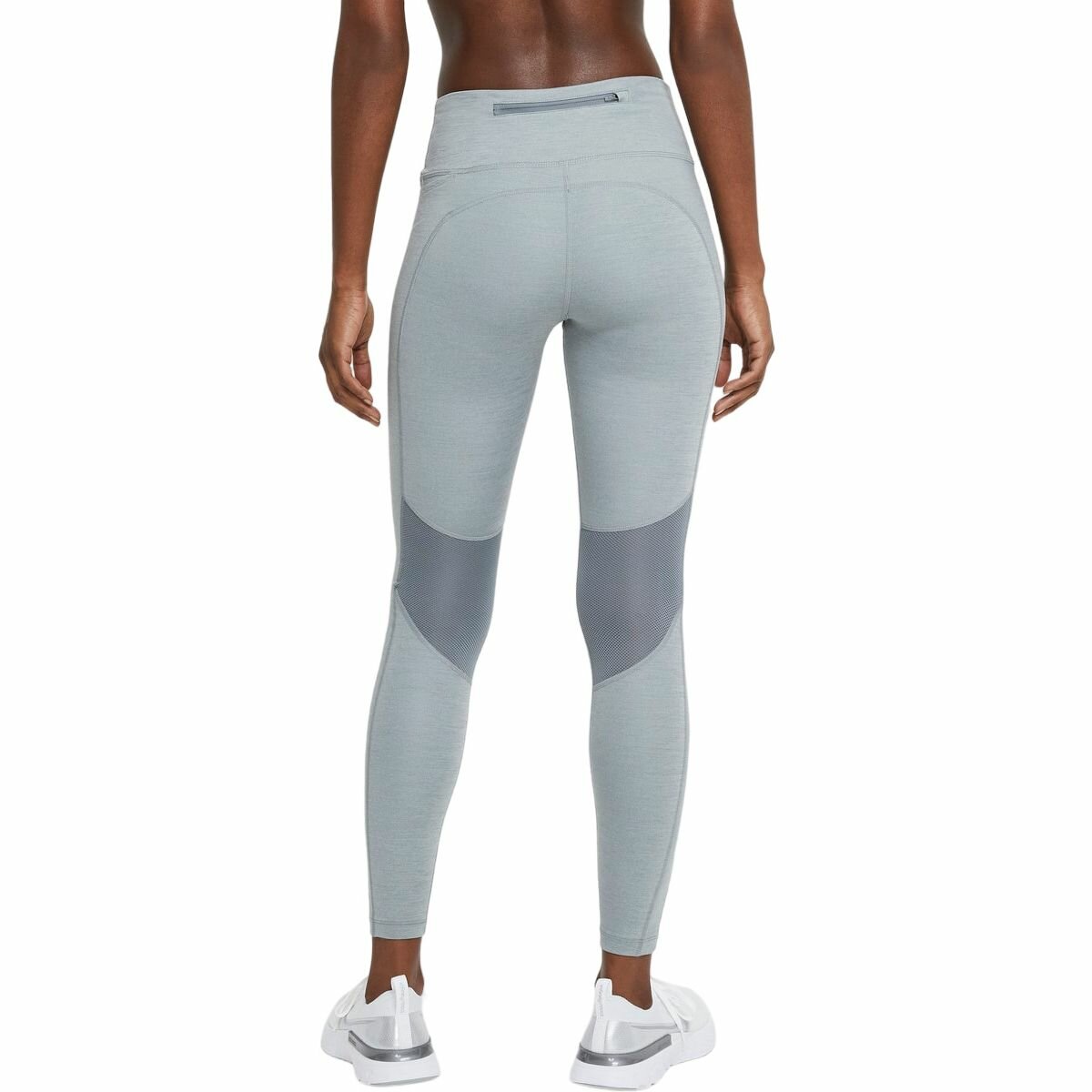 Тайтсы NIKE EPIC FAST RUNNING TIGHTS W, размер L, серый — фото 1