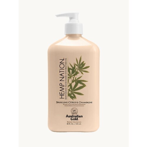 Australian Gold Hemp Nation Sparkling Citrus & Champagne, питательный лосьон для тела
