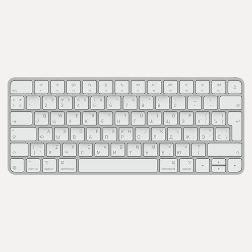 Изображение товара Беспроводная клавиатура Apple Magic Keyboard, USB-C, White (Белый) - Русская гравировка (MXCL3)