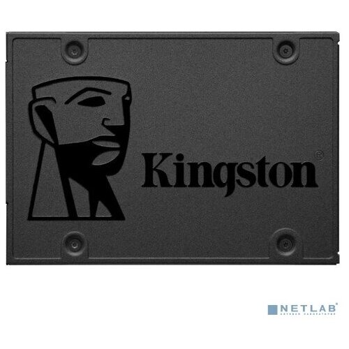 Kingston накопитель Kingston SSD 960GB SA400 SA400S37/960G SATA3.0 ssd m 2 480gb kingston a400 series sata3 up to 500 450mbs tlc 22х80mm