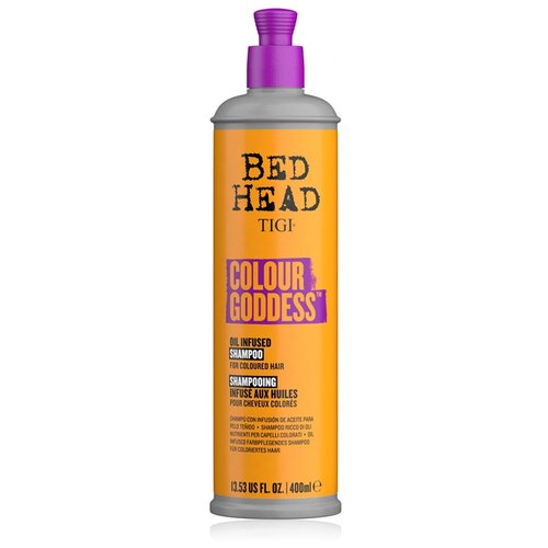 TIGI Шампунь для окрашенных волос Colour Goddess Bed Head, 400 мл шампунь для идеальных волос с эффектом ламинирования goddess 250 мл sensopure