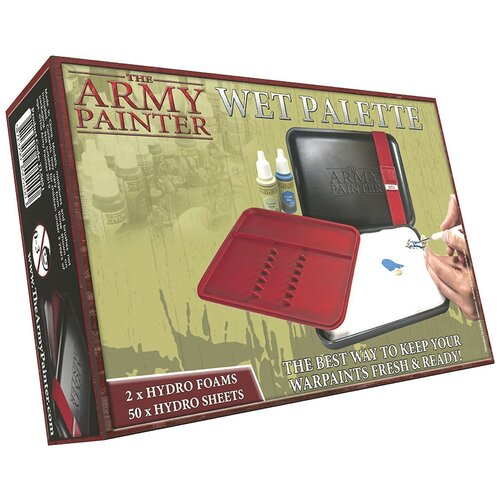 Набор для перемешивания краски для сборных моделей The Army Painter Wet Pallete, разноцветный, 53 шт.