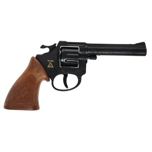 Игрушка Пистолет SOHNI-WICKE Ringo 0434-07/0434-07S, 19.8 см, черный/коричневый