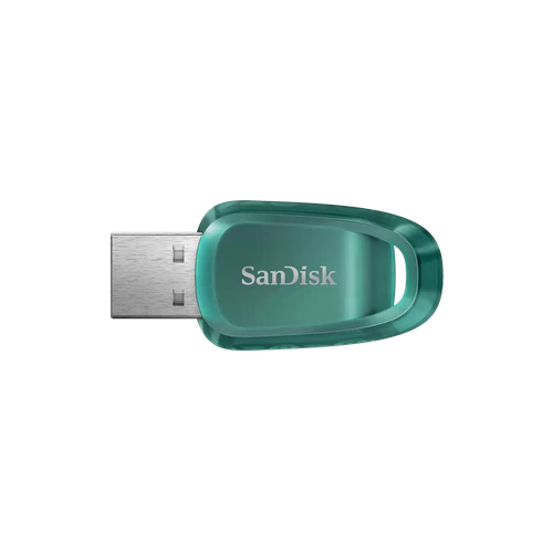 SanDisk Флеш накопитель SanDisk CZ96 Ultra Eco 512GB, USB 3.2, Blue-Green флеш накопитель 512gb sandisk cz550 ultra curve usb 3 2 black