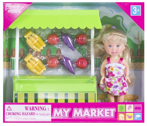 Набор M&C Toy Centre Paula Ларек с фруктами, MC23404b