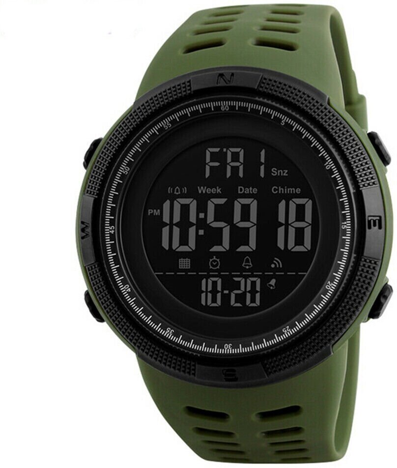 Водонепроницаемые часы SKMEI 1251 -зеленые
