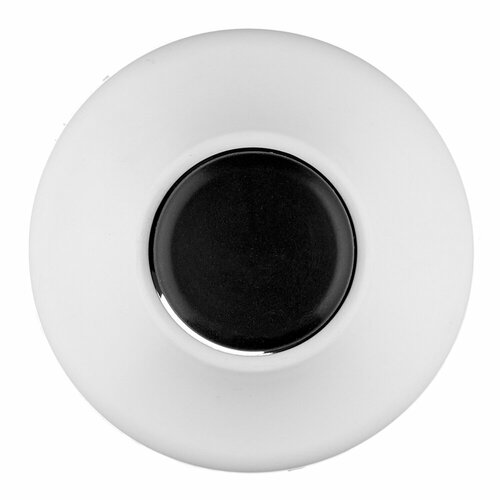кнопка для звонка проводного черно белая прямоугольная Кнопка для звонка Hegel проводного черно-белая круглая