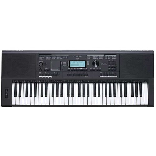 MK401 Синтезатор, 61 клавиша, Medeli medeli m17 синтезатор 61 клавиша 390 голосов 100 стилей цвет черный