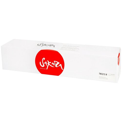 Картридж Sakura SATK5215M (Kyocera TK-5215M - 1T02R6BNL0) 20000 стр, пурпурный картридж sakura satk8505m kyocera tk 8505m 1t02lcbnl0 20000 стр пурпурный