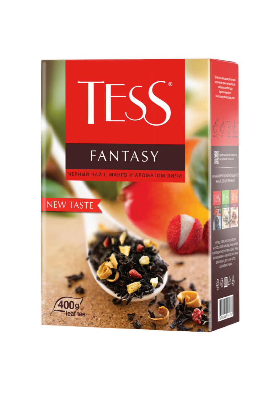 Чай Tess Fantasy черный листовой, 400 г