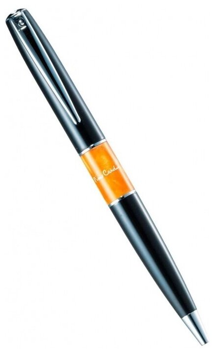 Pierre Cardin PC3401BP Ручка шариковая libra pierre cardin, lacquer black / orange ct