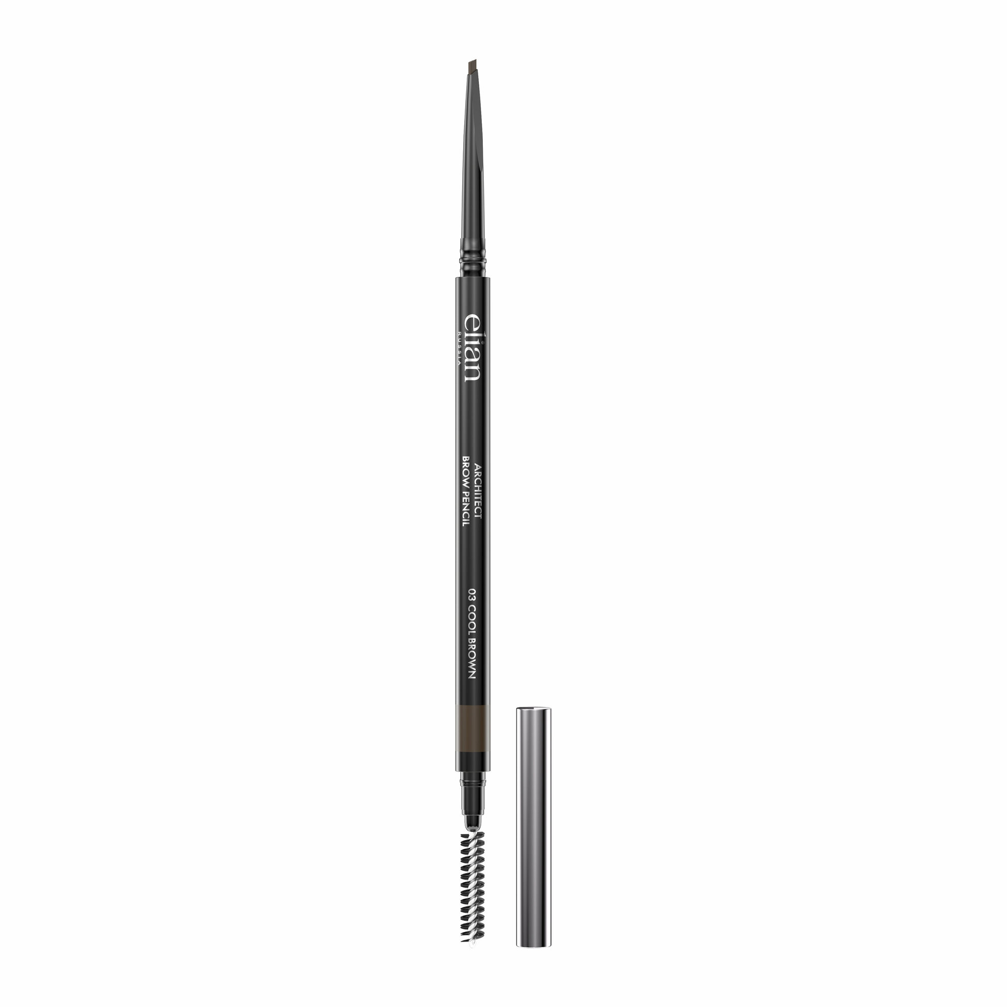 Карандаш для бровей Elian Russia автоматический Architect Brow Pencil, тон 03 cool brown