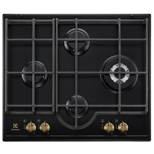 Газовая варочная панель Electrolux GPE 363 RB с рамкой черныйлатунь 2746300₽