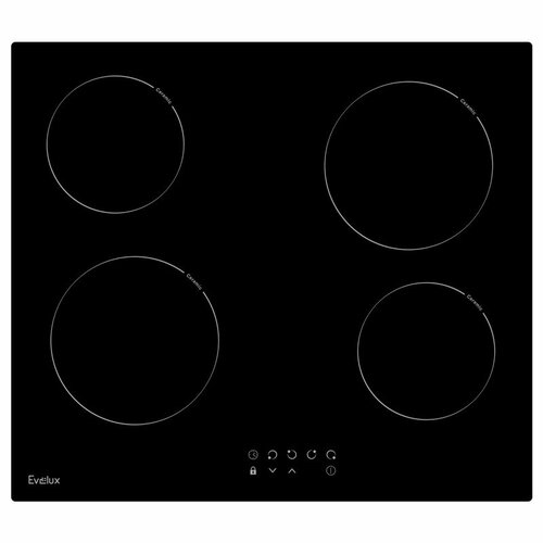 Варочная панель электрическая Evelux HEV 640 B черная 1645300₽