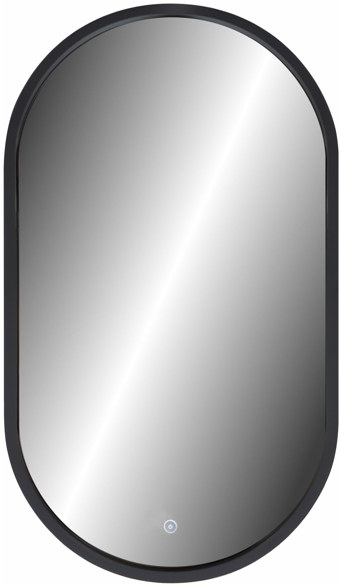 Зеркало для ванной с LED подсветкой, сенсором в МДФ раме Reflection Arabica 450х800 RF5020AR