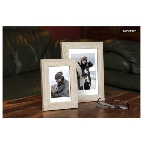 Фоторамка STYLER NARVIK 15x21 см, бежевая