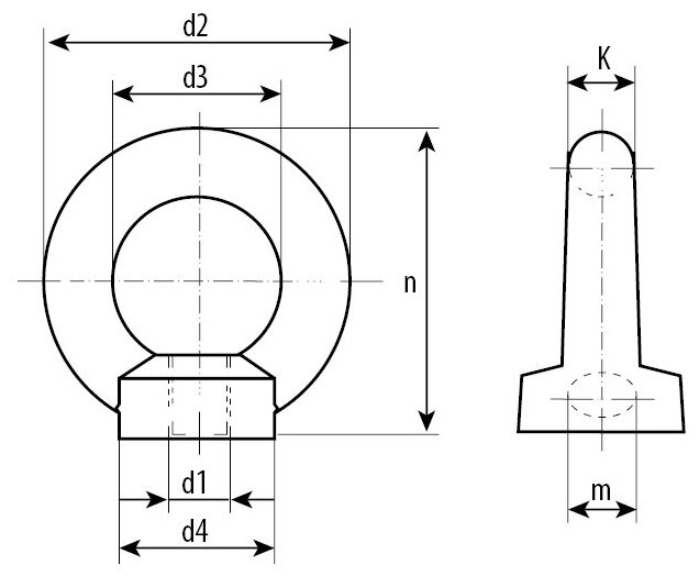 ЗУБР М8, 1 шт., оцинкованный, 304326-08 Профессионал - фотография № 2