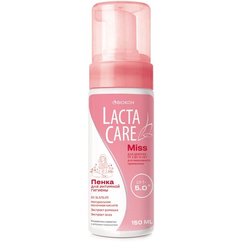 Lacta Care Пенка для интимной гигиены Miss