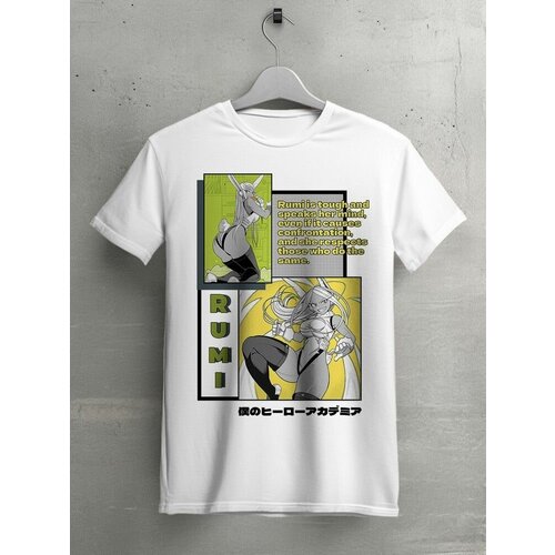 фото Футболка твоя футболка!, хлопок, принт сюжетный, размер l, белый