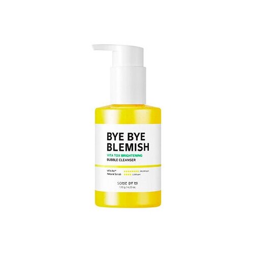 Осветляющее кислородное средство SOME BY MI Bye Bye Blemish Vita Tox Brightening Bubble Cleanser