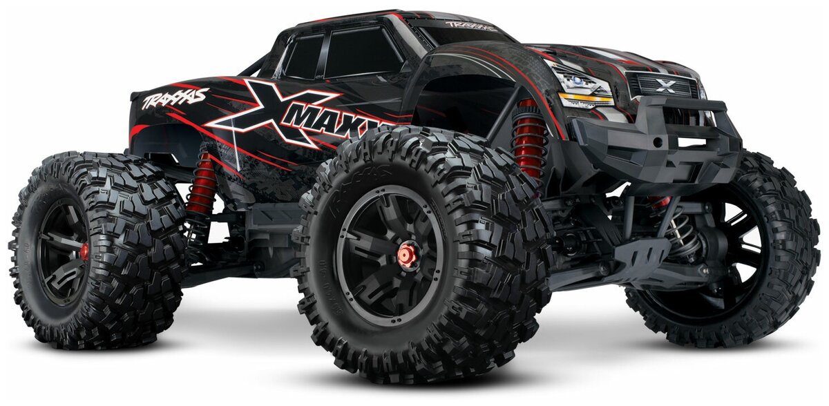 Монстр-трак Traxxas X-Maxx 4x4 8S TSM 77086-4, 1:5, 75.8 см — купить сегодн...