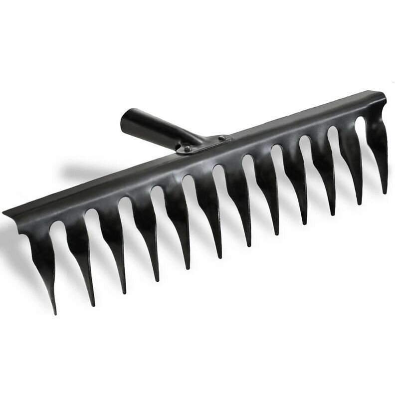 фото Грабли витые 14 зуб рельсовая сталь