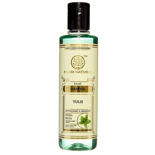 Масло для волос Тулси (Tulsi hair oil) Khadi Natural | Кади Нэчерал 210мл