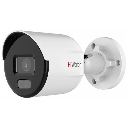 Камера видеонаблюдения HiWatch DS-I250L(B) (2.8 mm) белый видеокамера ip hikvision ds 2se4c225mwg e 26 f0 2мп уличная tandemvu с deep learning алгоритмом