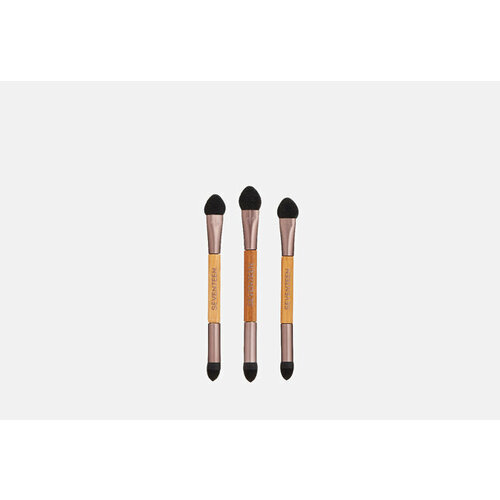 Набор из 3 аппликаторов для теней EYESHADOW SPONGE APPLICATORS BAMBOO