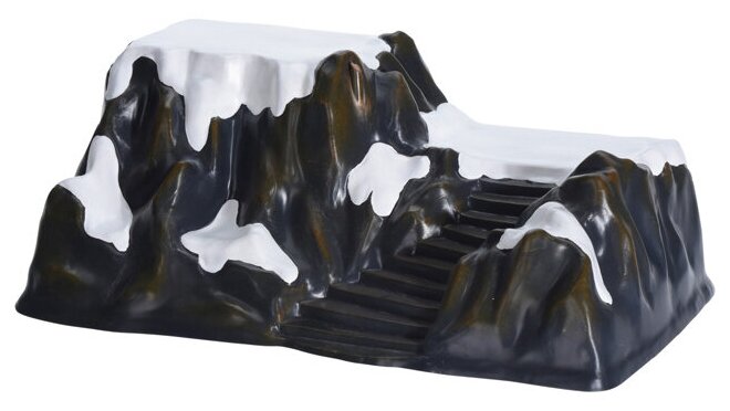 фото Koopman Основа для композиции Снежный склон 45*28 см черная ABG100920