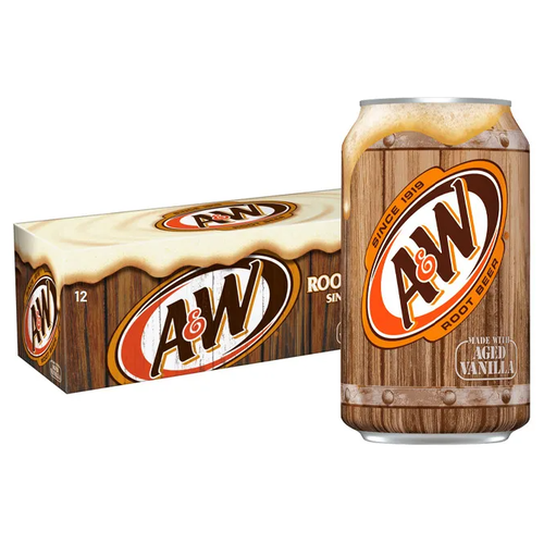 Газированный напиток A&W Root Beer (CША), 355 мл (12 шт)