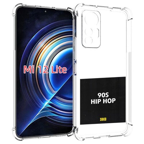 Чехол MyPads Eazy-E 90S Hip Hop для Xiaomi 12 Lite задняя-панель-накладка-бампер