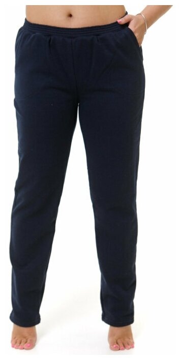 Брюки  ИСА-Текс, спортивный стиль, карманы, утепленные, размер 68, синий