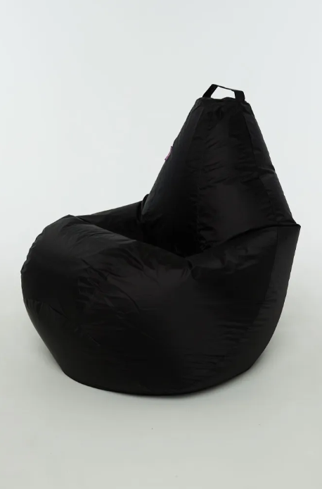 Кресло-мешок «Груша» Черный XXXL - фотография № 1