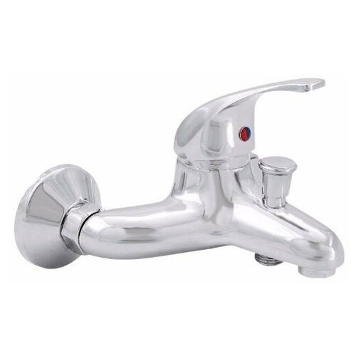 Смеситель для ванны с подключением душа Aqualux SH-1711, рычажный