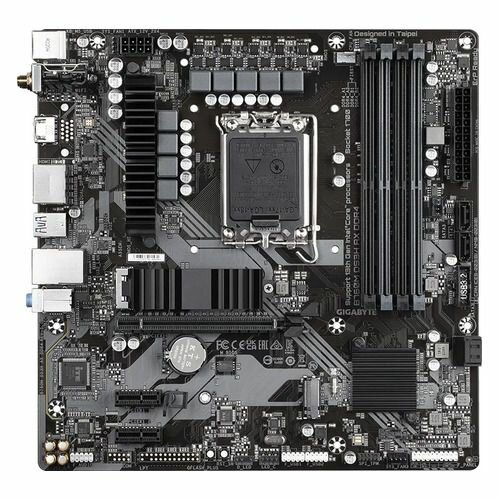 Материнская плата GIGABYTE B760M DS3H AX DDR4, LGA 1700, Intel B760, mATX, Ret