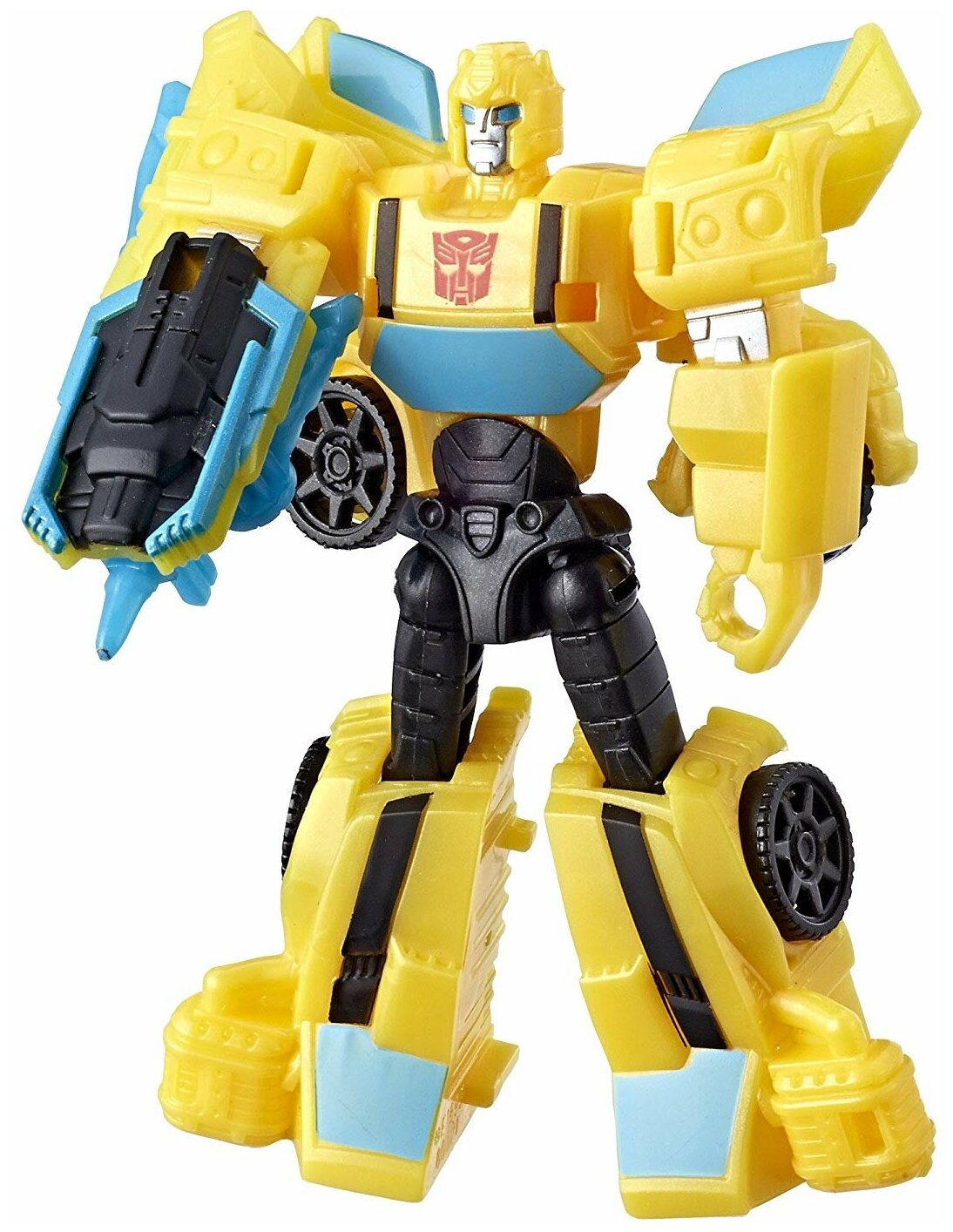 Трансформер Transformers Бамблби. Scout Class (Кибервселенная) E1893, желтый
