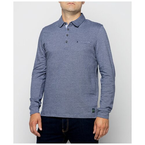 фото Мужское поло pierre cardin длинный рукав denim academy (53244/000/01327/3050 размер s)