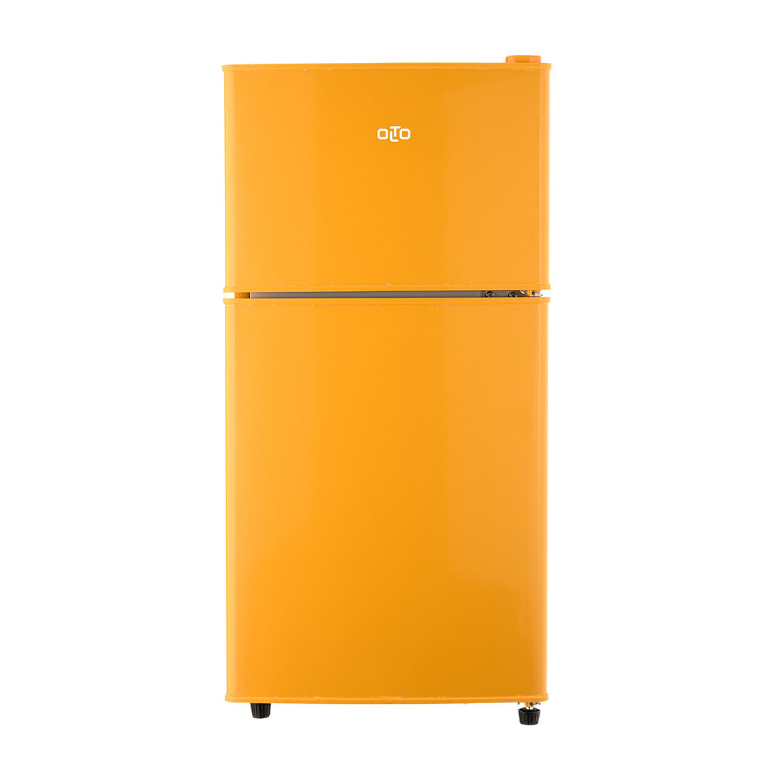 Холодильник OLTO RF-120T ORANGE (Оранжевый) - фотография № 5