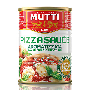 Пюре томатное Mutti Pizza sauce Aromatizzata 400г - фото №4