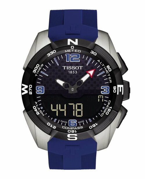Наручные часы TISSOT T091.420.47.057.02, синий, черный