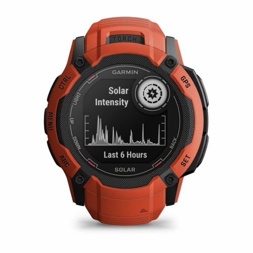 Умные часы Garmin Instinct 2X Solar Flame Red (010-02805-01) — фото 1