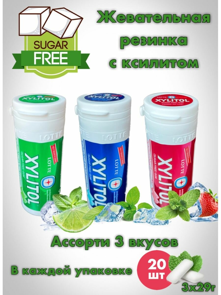 Жевательная резинка XYLITOL Lotte