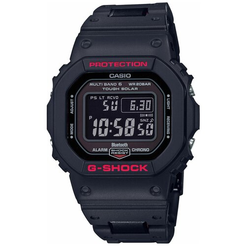 Наручные часы CASIO G-Shock GW-B5600HR-1ER, черный, красный