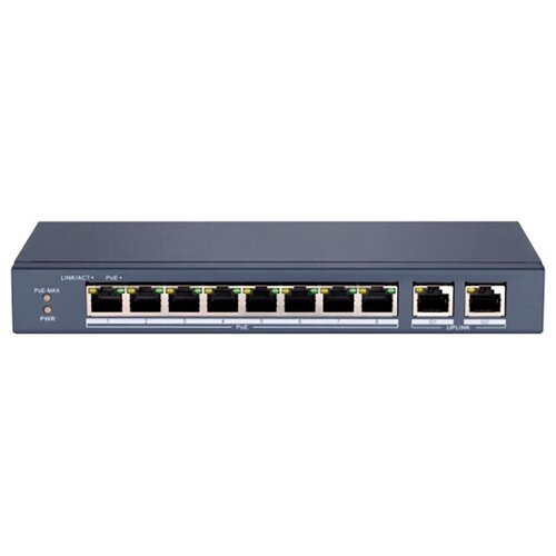 Коммутатор HiWatch Ds-s1008p неуправляемый 862500₽