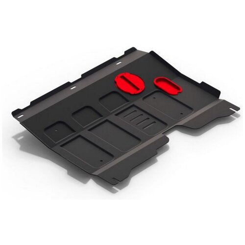 фото Защита картера и кпп автоброня для lifan x50 2015-н.в., штампованная, сталь 1,8 мм, с крепежом, 111.03314.1